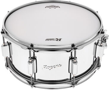 "Rogers 14""x6,5"" Powertone No.26-ST Chrome Plated Steel"