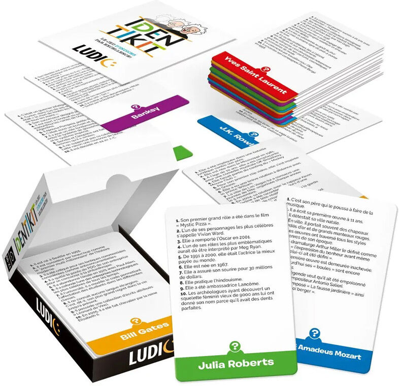 Brain Cards Identikit - Ludic Family