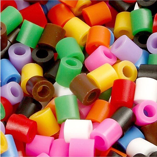 Nabbi Rørperler   1100 Stk.   Standardfarver