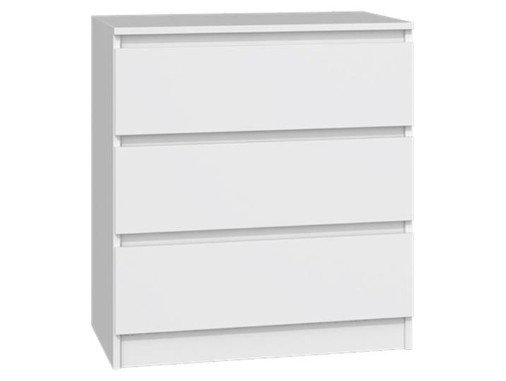 Selsey Malwa - Commode à trois tiroirs\, blanc\, 70 cm