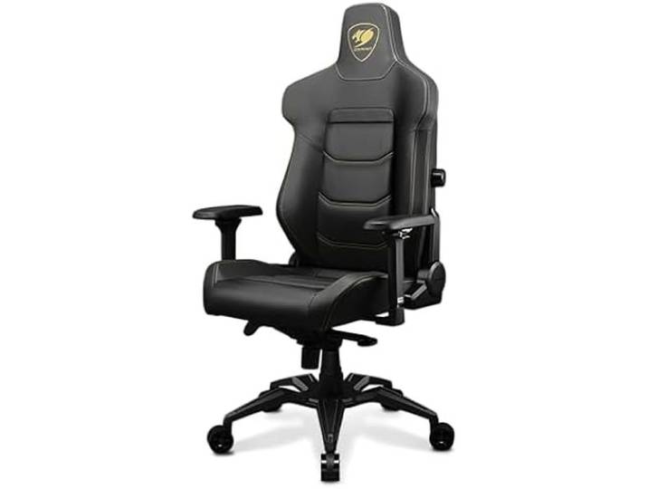 COUGAR Armor EVO ROYAL Fauteuil de jeu entièrement réglable avec un confort inégalé pour PC et vidéo - Noir (Armor EVO Royal)