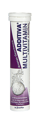 Dr.B.Scheffler Nachf. GmbH & Co. KG ADDITIVA Multivit.+Mineral+Coff.Ananas R Br.-Tabl. 86 g 10060204
