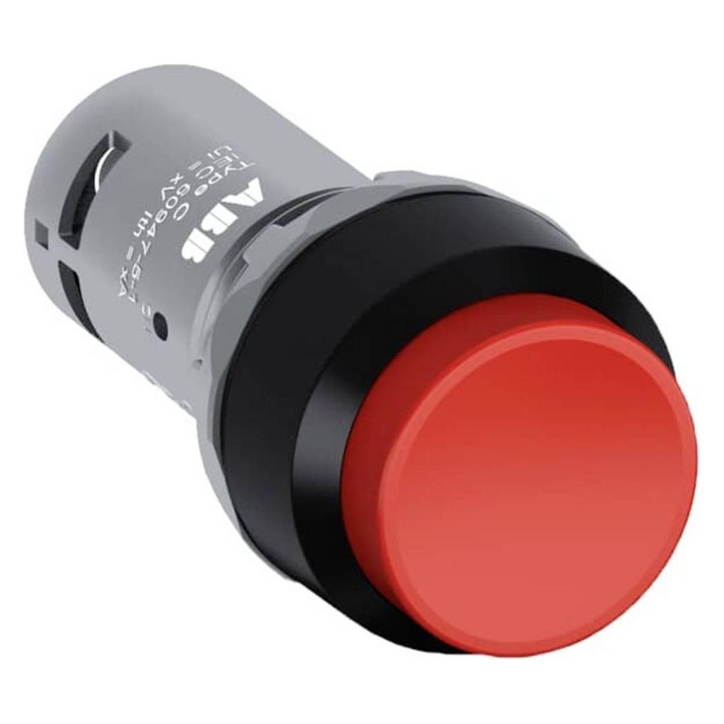 ABB Drucktaster 1 Schließer 1 Öffner rot (1SFA619102R1071)