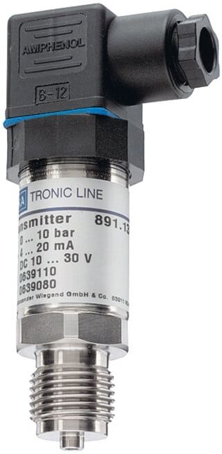 Riegler Transmetteur de pression, plage 0-250,0 bar, G 1/2, acier inoxydable 1.4571 (891.27)