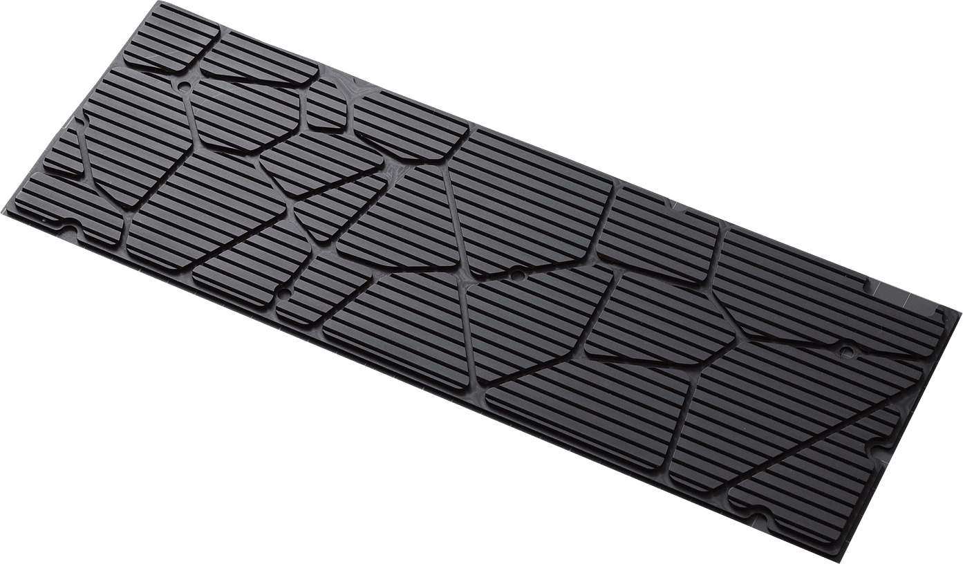 Kbdfans Holy60 Bottom Cover - Svart