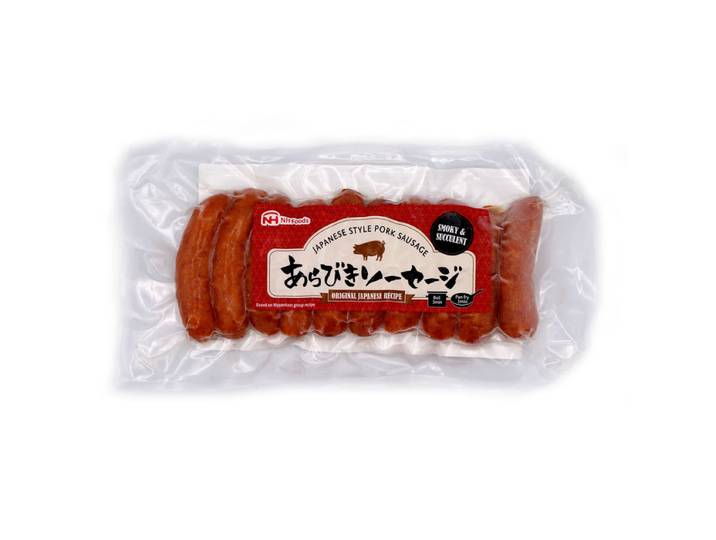 NH Foods Nipponham Saucisses de porc à la japonaise cuites et fumées - 200 g