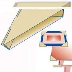 VEPATIM 80x Eckenschutz-Set für Bilder Spiegel Tische Platten