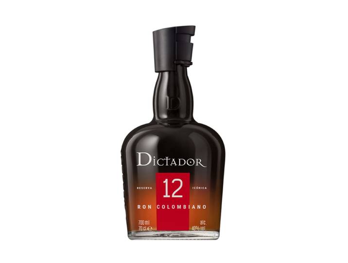 DICTADOR - 12 Ans - Rhum Vieux Ambré - Origine: Colombie - Notes de Figues &amp; Réglisse - Vieilli en Fût de Bourbon &amp; Sherry - 40% Alcool - 70 cl