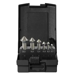 PROJAHN Kegelsenker-Set 5 Schneiden HSS-G 6-tlg
