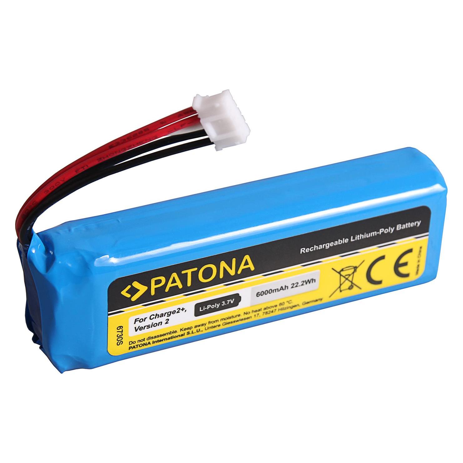 Patona Akku JBL Charge 2+ Version 2015 (Audio Ersatzteil) (6730)