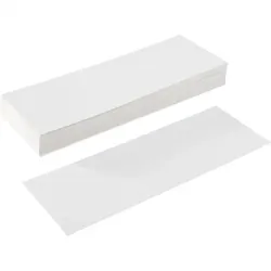 Papierstreifen, individuell beschriftbar, weiß, 37x500mm, 100/VE