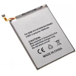 AccuCell Akku passend für Samsung Galaxy A70, Li-Polymer, 3,85V, 4400mAh, 16,9Wh, built-in, ohne Werkzeug, Smartphone Akku
