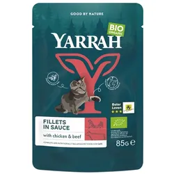 Cat Food Fillets in Gravy Nassfutter - Rind Pouch