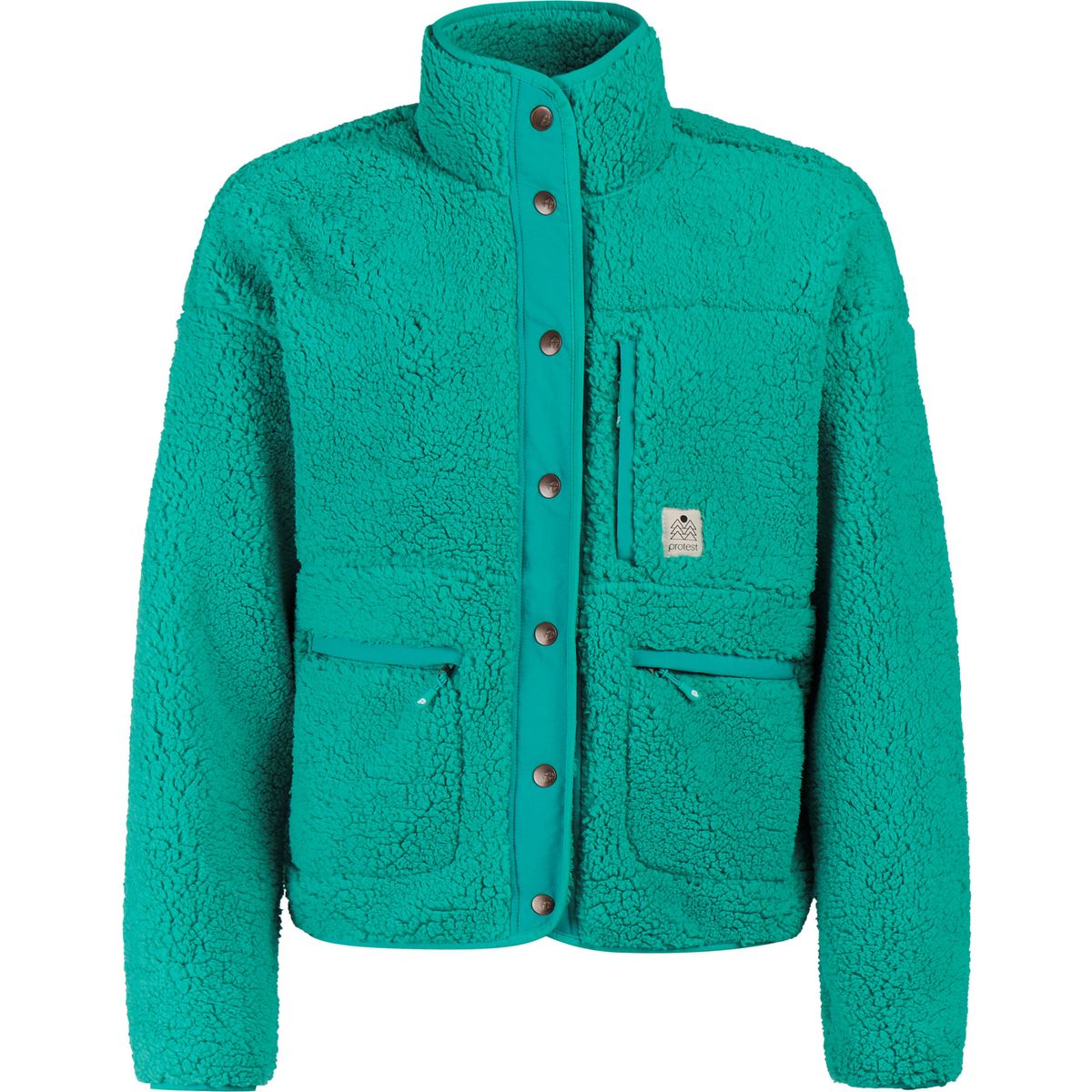 Protest Prtlux Outdoor Fullziptop rushgreen (956) XS/34 3611544-956-XS/34