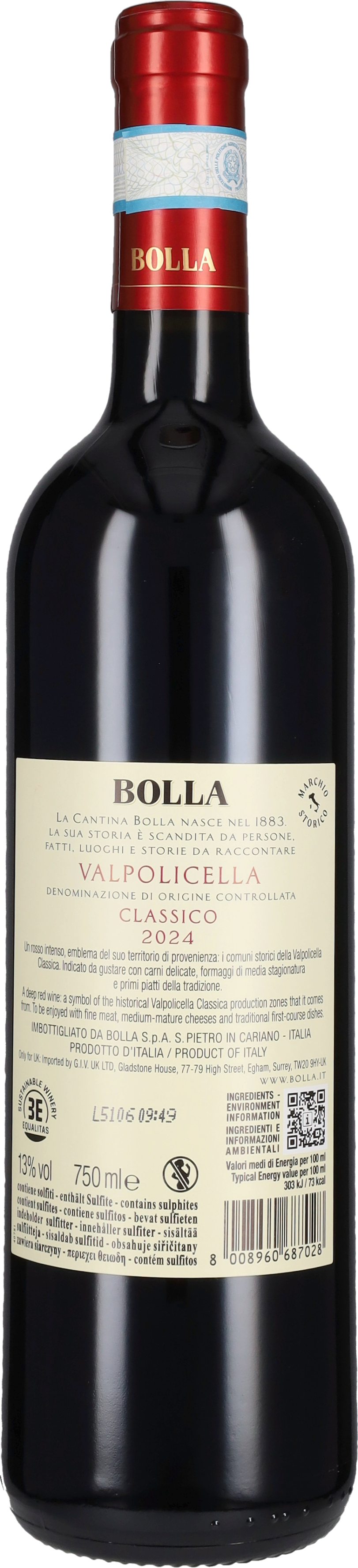 Bolla Valpolicella Classico 2024