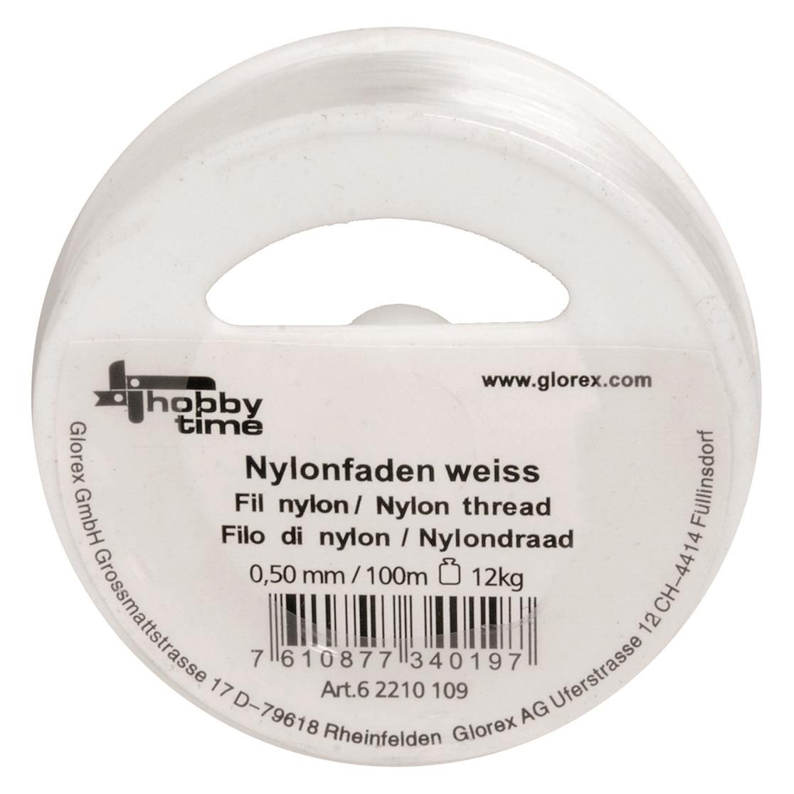Glorex Nylonfaden (0.50 mm, 100 m) (62210109)