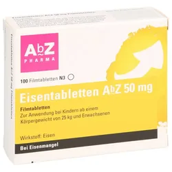 Eisentabletten AbZ 50 mg