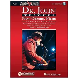 Dr. John Teaches New Orleans Piano - Complete Edition: Listen & Learn Series Includes Books 1, 2 & 3, Sachbücher von Dr John, Malcom Mac Rebennack Jr.