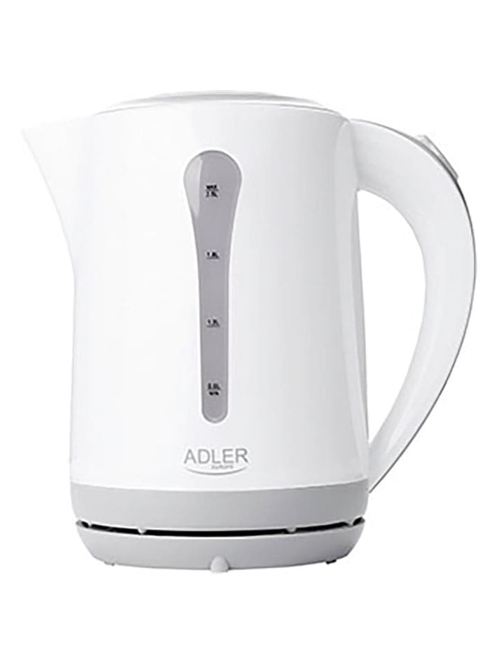Adler Wasserkocher "AD 1244" in Weiß - 2,5 l - onesize