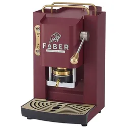 Faber Pro Deluxe (2026), Kapselmaschine, Bronze, Rot