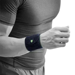 Bauerfeind Sports Wrist Strap, schwarz - schwarz / L/XL