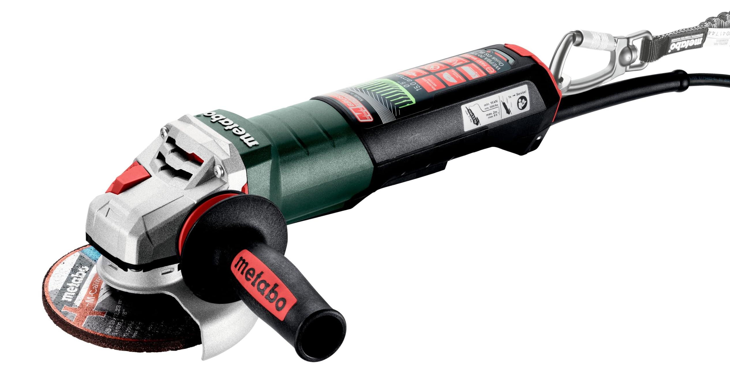 metabo Winkelschleifer WEPBA 20-125 Quick DS BL, 2000 W Flex, 125 mm