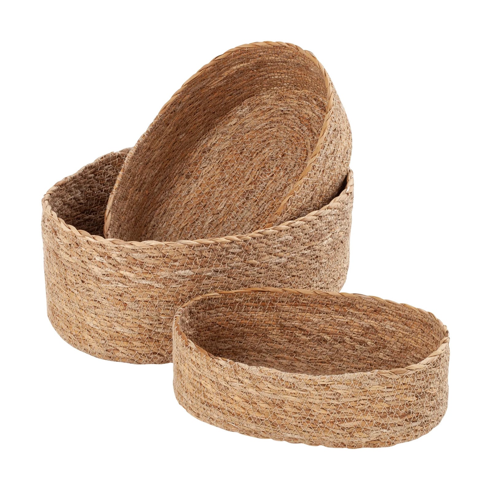 Dixie Emil ovaal broodmand 3-pack Natural
