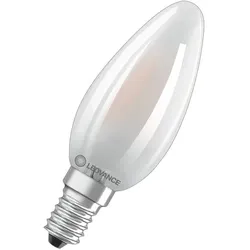 Ledvance LED Filamentlampe CLASSIC B10,5 P 4W 827 FIL FR Kerze E14 OS4099854069390
