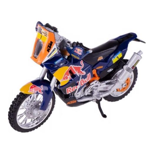 Bburago Diecast 1:18 Race Red Bull Racing KTM 450 Rally Dacar Blue Ages 3+ 18-51071 (39445573)