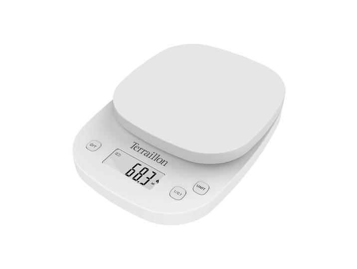 Terraillon Precision Küchenwaage Weiss
