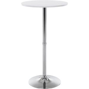 CLP Stehtisch 1025102, weiß, Maße 108 x 60cm (HxØ)