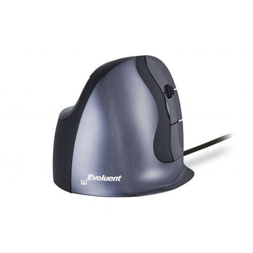 BakkerElkhuizen Evoluent D USB grau/schwarz (kabelgebunden)