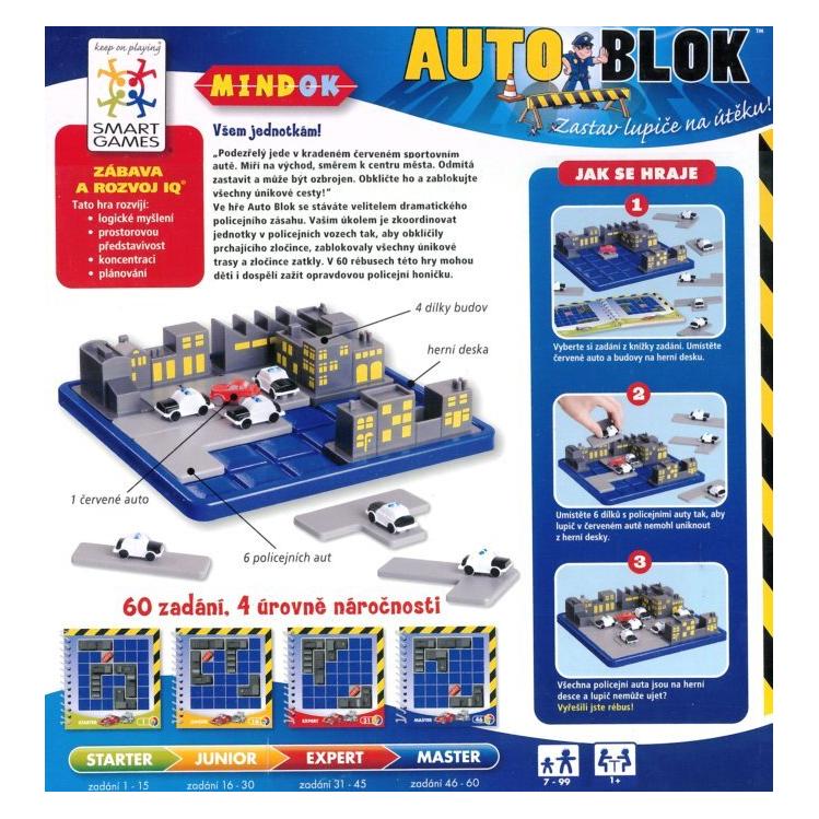 Mindok SMART - Autoblock / Spieldauer: bis zu 20 Minuten / Anzahl Spieler: 1 / ab 6 Jahren (62012738)