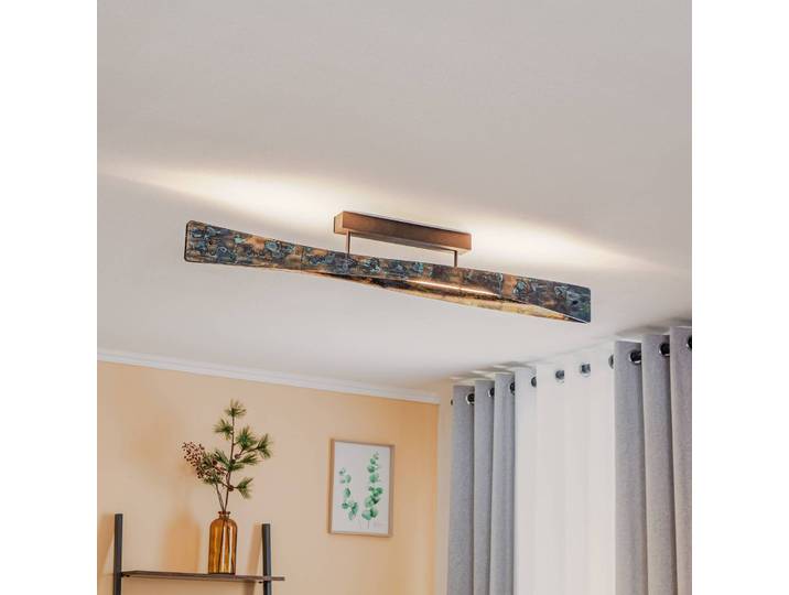 LED Deckenleuchte Baloria Quitani, dimmbar, schwarz, für Küche, Aluminium, Modern