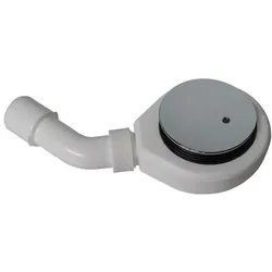 Hoesch Hoesch Compact 90 Ablaufarmit mit runder Abdeckung in Weiss 60329.310 60329.310