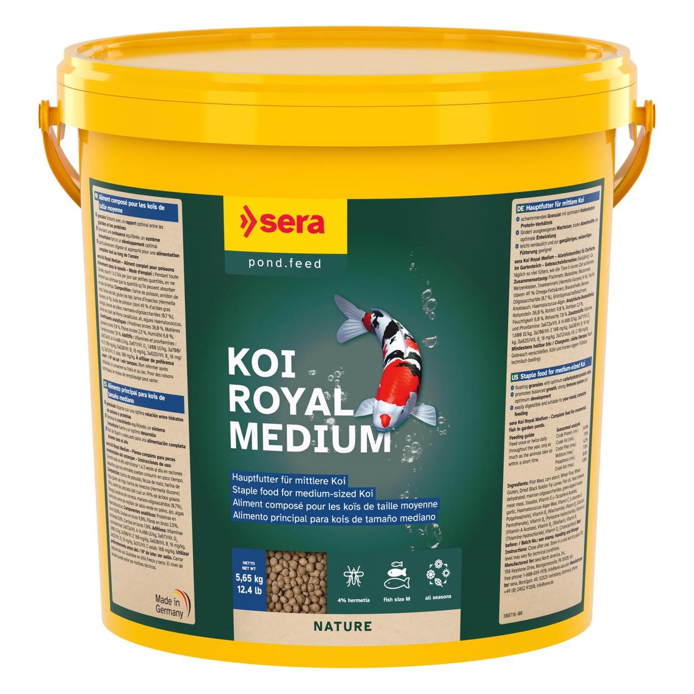Sera Koi Royal HF Medium 21 Liter (SE-07123)
