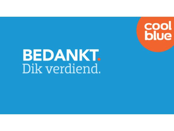 Cadeaubon Bedankt 125 euro
