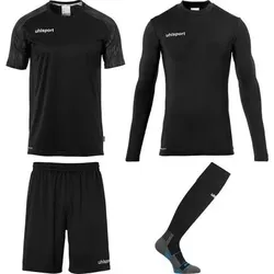 UHLSPORT Torwart-Sets REACTION GOALKEEPER SET Kids, Größe 140 in Schwarz Schwarz