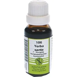 YERBA SANTA F Komplex Nr.106 Dilution 20 ml
