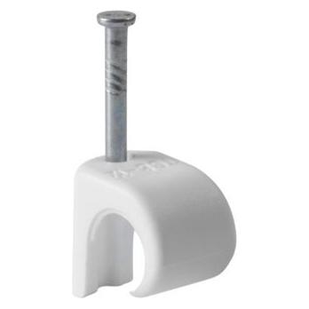 Schneider Electric Thorsman Kabelschellen weiss 20 Stück Kabelschellen rund 8-12- Im Beutel für DIY (IMT37427)