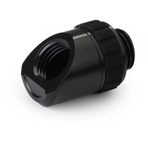 Alphacool Apex Grip adapter 45° OT/IT G1/4 rotatable black