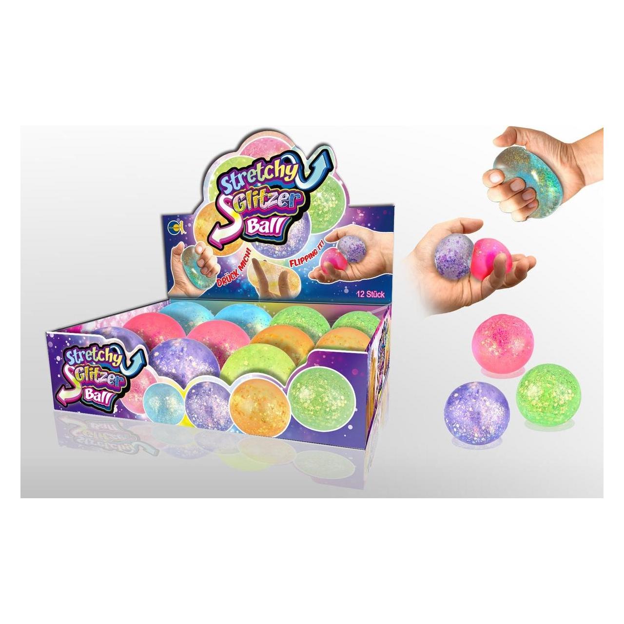 Magni Strechy Glitzer Ball 6fach sortiert (47875873)
