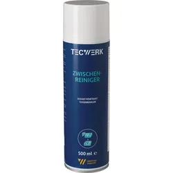TECWERK Zwischenreiniger farblos 500 ml Spraydose leichtflüchtig silikonfrei