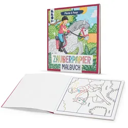 Tchibo - Zauberpapier Malbuch »Pferde und Ponys«