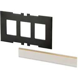 BTR 13093-AK3-E Subway-M Adapterplatte SI 3 3xKeystone 13093AK3E