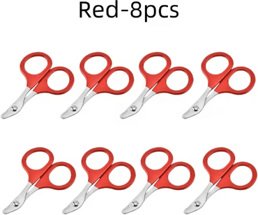 Inspire Picks Professional Pet Nail Clippers Precision Grooming Trimmer For Cats And Small Dogs red 8pcs