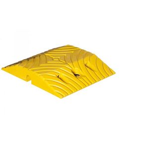 Moravia Fahrbahnschwelle TOPSTOP 20, 280.12.126, aus Gummi, Normelement, gelb, 25 x 34 x 5cm