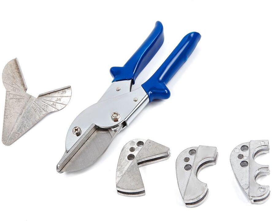 Set di utensili HBM 6 pezzi multi-testina PVC e pinza per battiscopa