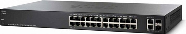 Cisco SG250X-24 Beheerde L2/L3 Gigabit Ethernet Switch voor Rackmontage (1U)