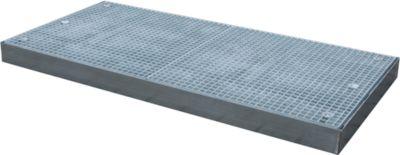 Bodenschutzwanne Typ BSW 124, befahrbar, verzinkt